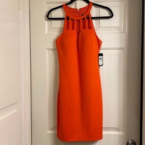Orange Guess Cocktail Dress